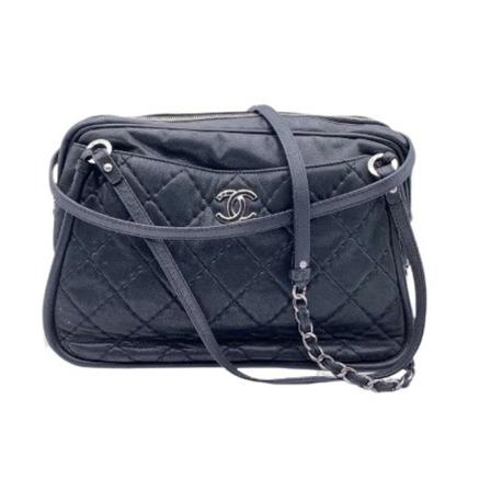 Chanel Vintage, Pre-owned Leather chanel-bags Zwart, Dames, Maat:ONE Size