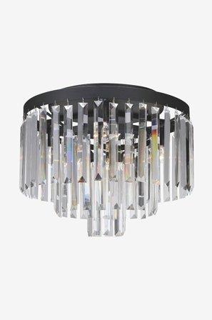 Markslöjd - Ventimiglia kattoplafondi, iso - Musta - Plafondit - - Homeroom