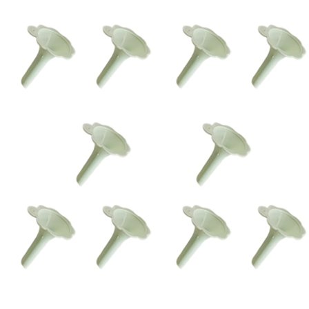 10 stk. Mini-tragt - Små plastiktragte til æteriske olier, parfume og væsker