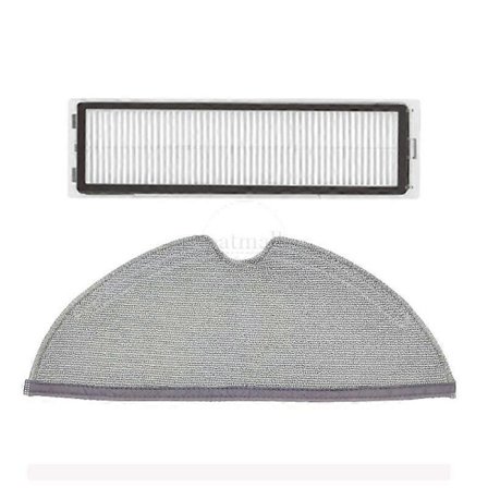 Ersättning för Xiaomi Dreame D9 robotdammsugare huvudborste sidoborste HEPA-filter mopp