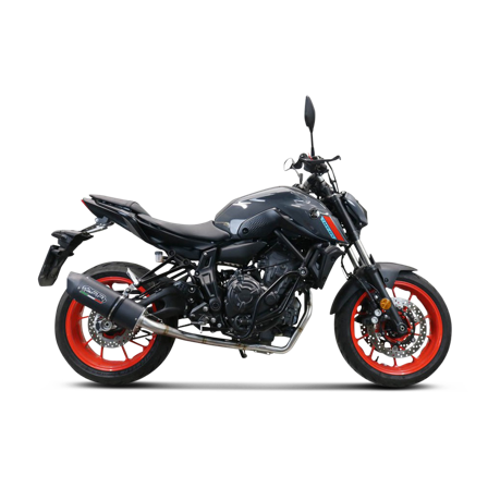 Sistema completo G.P.R. Furore Evo4 Nero - Yamaha MT-07 2021-2025