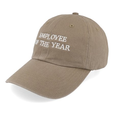 Iconic - Beige unconstructed Cap - Employee Of The Year Driftwood Brown Dat Cap / Unstructured @ Hatstore