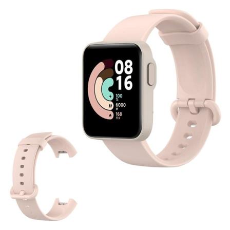 Xiaomi Mi Watch Lite enkel silikoneurrem - Lyserød Pink