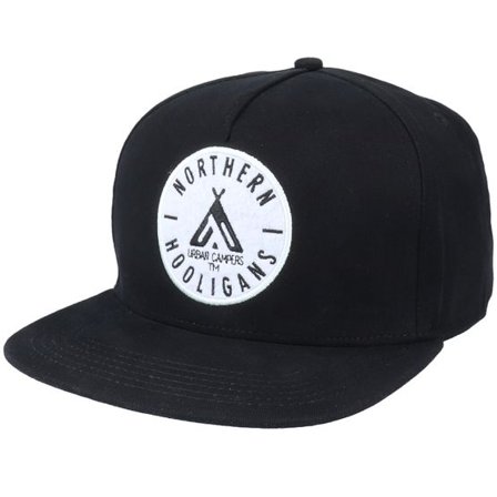 Northern Hooligans - Svart snapback Keps - Urban Campers Black Snapback @ Hatstore