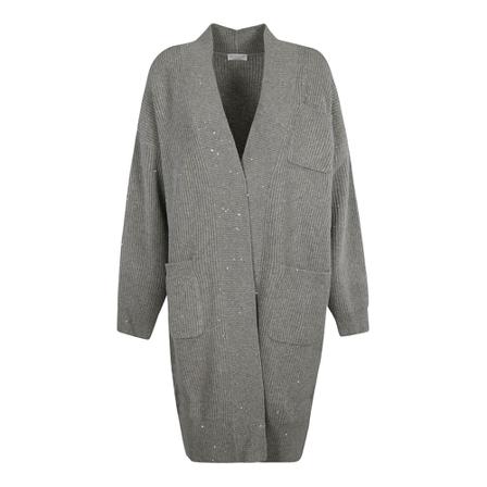 Brunello Cucinelli Cardigans Grå, Dame