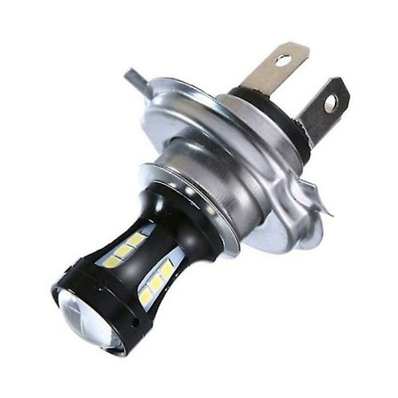 H4-moottoripyörän ajovalo 3030 18smd Led-auton ajovalopolttimo 950lm 6000k 18w 12-24v
