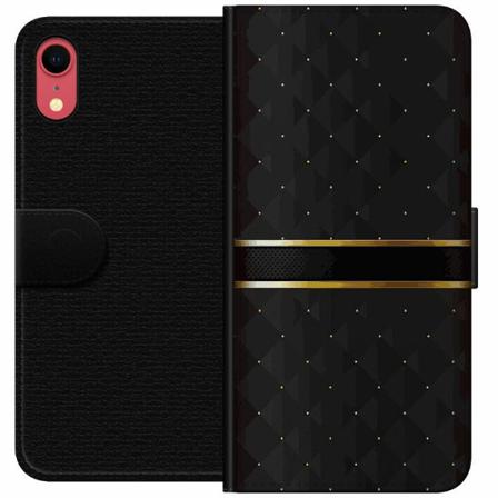Apple Iphone Xr Plånboksfodral Golden Stripes