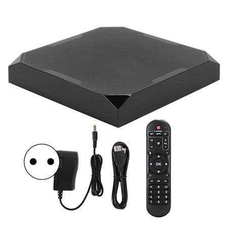 TV-boks med Android 9.0-system, S905X3 WiFi-funktion, TV-boks-udstyr 100–240V (2+16G)
