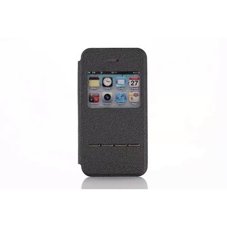 Fodral för iPhone 13 mini svart Smart kvalitetssensor utan flip-svarsfönster