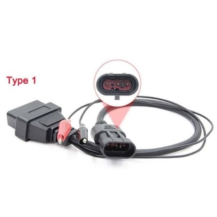 För Fiat 3-pin Obd2 Obd 16-pin Adapterkabel För Lancia -alfa Romeo 3-pin Till 16-pin Diagnostikverktyg