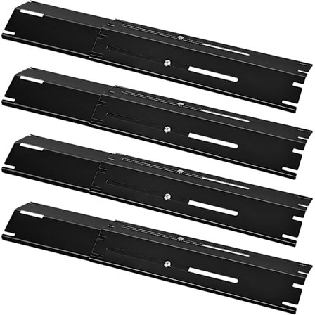 TCGG-4 stk. Justerbare Varmespredere, 30-53 cm Varmeplade Gasgrillsæt Grilltilbehør til de fleste gasgrill Universal Reservedel_QUU -YQ