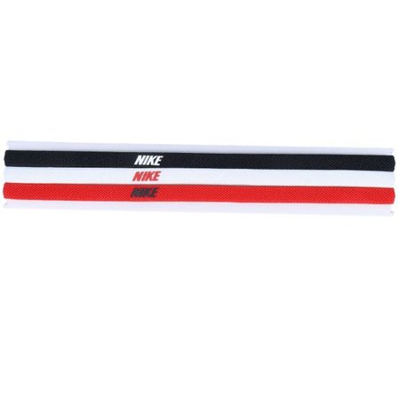 Nike - Röd headband Beanie - "3-Pack Elastic 2.0 Black/White/Uni Red Headbands " @ Hatstore