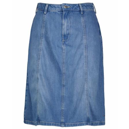 Tommy Hilfiger - Kjolar - Blå - Dam - Storlek: S, Dam, Storlek: S