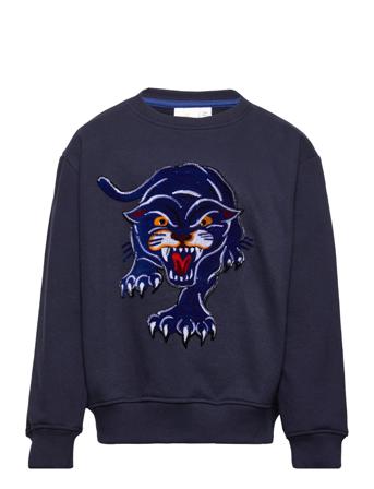 Tndandy Os Sweatshirt Sweatshirt Trøje Navy The New