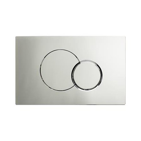 Ifö Classic 96846 Skylleknap dobbelt flush Krom, Badeværelse
