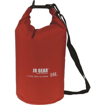 JR Gear Classic Dry Cylinder 10 L stuff sacks and organisers Red OneSize