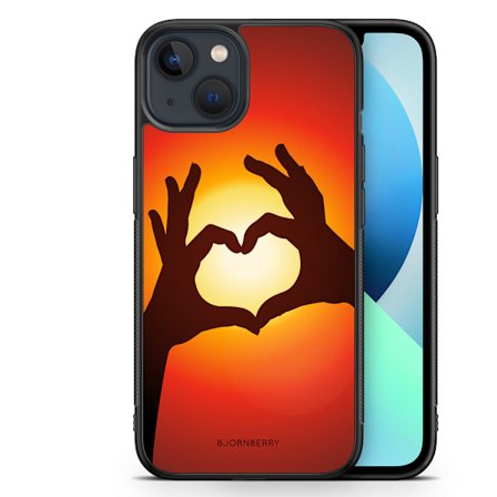 Bjornberry Skal iPhone 13 Mini - Hand Hjärta