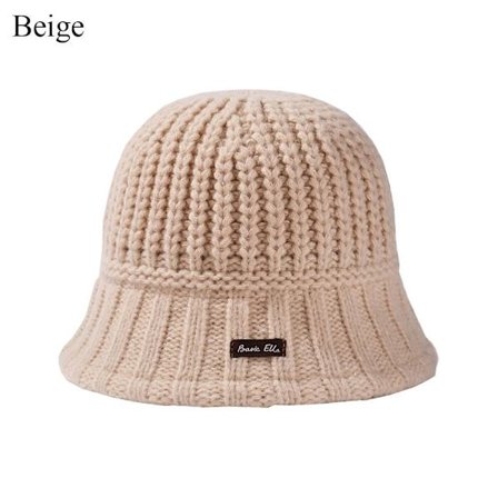 Strik Buket Hue Fiskerhue BEIGE