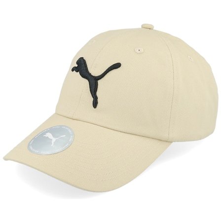 Puma - Beige unconstructed Cap - EssentialCat Logo Cap Beige Dad Cap / Unconstructed @ Hatstore