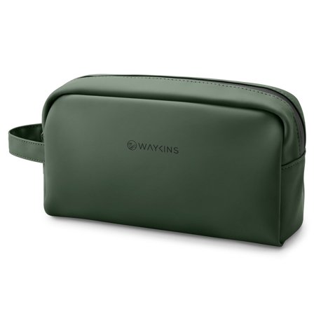 Horizon | Army Green Water Resistant Toiletry Bag for Men - Toiletry bags