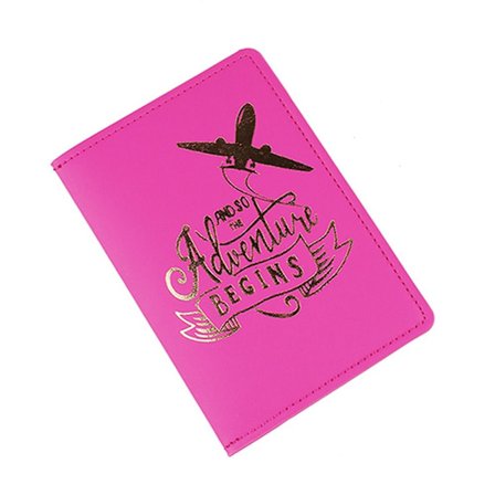 Cover Kreditkort Passhållare ROSE RED