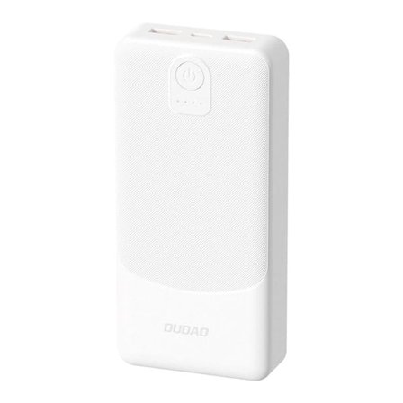 Dudao Powerbank 10000 mAh - PD 22,5 W med USB-C og 2×USB-A - Svart