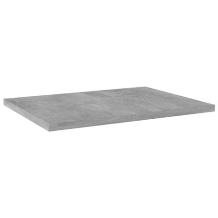Vidaxl Hyllplan 8 St Betonggrå 40x30x1,5 Cm Konstruerat Trä Grå