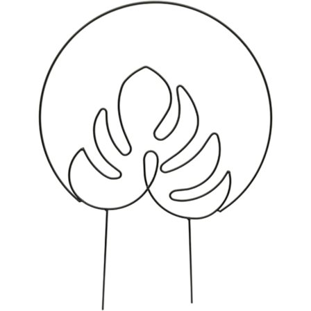 Innendørs klatreplante støtte, hagestøtte | Støtte for staker, blomsterpinner, peon, støtte for hagestaver