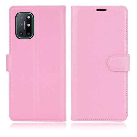 Classic OnePlus 8T flip etui - pink Pink