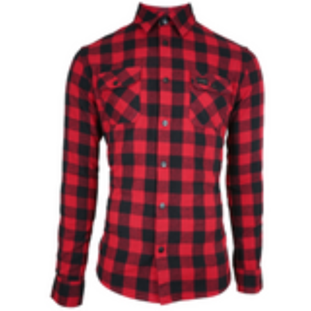 After Hunt Flanellskjorta Red/Black