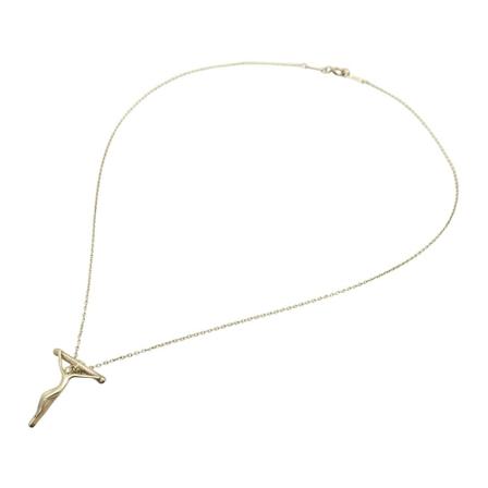 Tiffany & Co. Pre-owned Necklaces , Grijs , Dames , Maat: ONE Size Kettingen