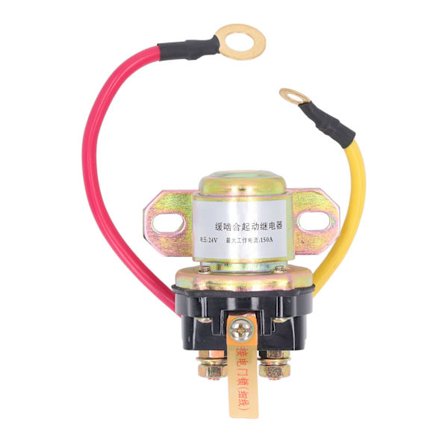 24V Deceleration Motor Starter Relay 150A Hög Effekt Bil Motor Start Relä för Bilar Fartyg Generatorer