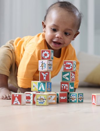 Pippi Langstrømpe Pippi Bokstavsklossar 36 St - Multi/patterned - ONE SIZE