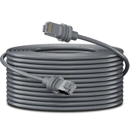 100FT/30M Starlink Gen 3 Ethernet-kaapeli Standard Kit -sarjalle, Vedenpitävä Harmaa V3-kaapeli