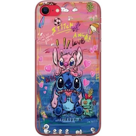 Apple iPhone SE (2022) L pin kyv kuori Stitch taide