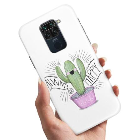 Xiaomi Redmi Note 9 - Deksel/Mobildeksel Happy Cactus