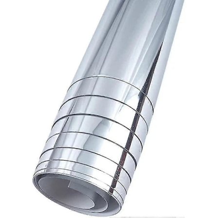 Fleksible Spejlplader, Spejlvægdekorationer Ikke-Glas Selvklæbende Spejl Til Badeværelse, Soveværelse Kommode - 50x200cm