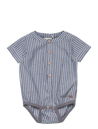Body Ls Y/D Blue Minymo