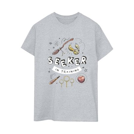 Harry Potter Dam/Kvinnor Seeker In Training Bomull Boyfriend