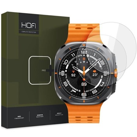 Hofi [2-Pack] Galaxy Watch Ultra (47mm) Härdat Glas Skärmskydd