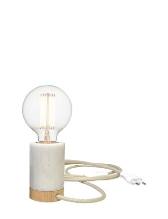 NUD Collection | Marble Table Lamp White | H:10CM