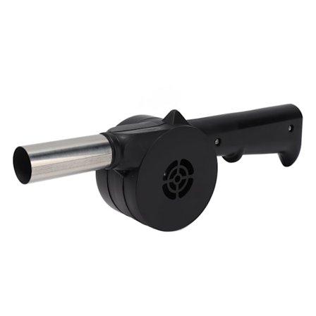 Käsikäyttöinen puhallin, pieni, kevyt, kannettava, aikaa säästävä, monikäyttöinen käsikäyttöinen grillipuhallin retkeilyyn, takkaan ja nuotioon