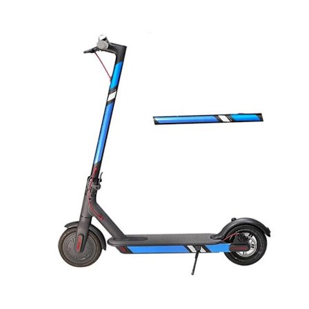 Hjulnav-beskyttende reflekterende klistermærker til Xiaomi Mijia M365 elektrisk scooter Natsikkerhedsadvarselsmærkat