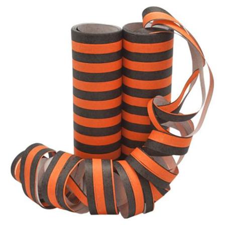 Serpentiner 2-pack- Halloween Orange