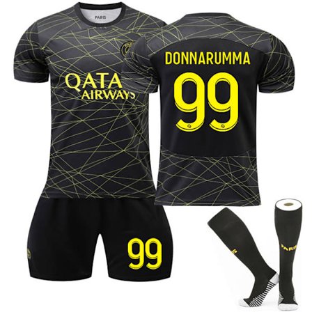 2023 Paris Saint-Germain Donnarumma #99 Neljäs Pelipaita Setille Lapsille Aikuisille