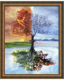 Diamond Painting Vuodenajat