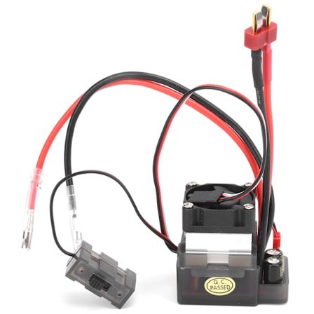 Højspændingsversion 320A To-vejs Børstet ESC med Brems Køleventilator til Køretøjsmodelskib