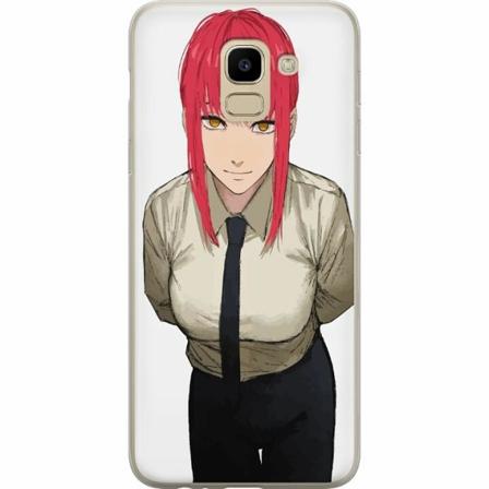 Samsung Galaxy J6 Skal / Mobilskal - Makima Chainsaw Man