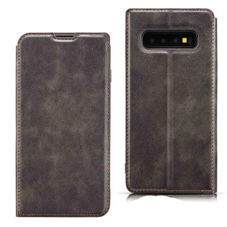 Samsung Galaxy S10 Plus - Praktisk, stilig lommebokdeksel Svart