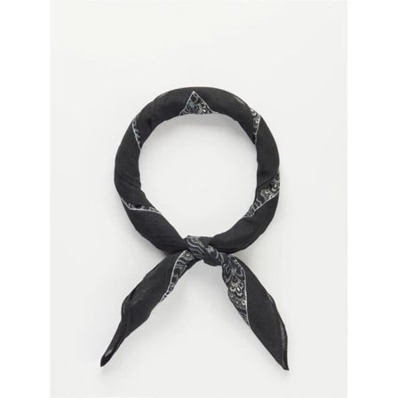 John Henric Bandana Paisley Accessoarer Herr Svart